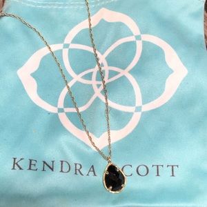Kendra Scott Kiri Necklace in Black